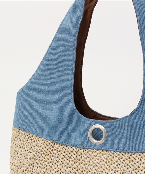 LBC(エルビーシー)の「PPバルーントートバッグ (トートバッグ・レディース・レッド/ブルー/ネイビー・ONE SIZE)」の6枚目の写真