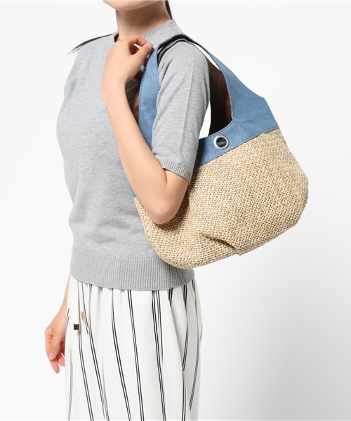 LBC(エルビーシー)の「PPバルーントートバッグ (トートバッグ・レディース・レッド/ブルー/ネイビー・ONE SIZE)」の4枚目の写真