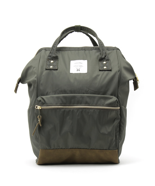 LBC(エルビーシー)の「【anello】 アネロ 高密度ナイロン風口金リュック (バックパック/リュック・レディース・ネイビー/ベージュ/ブラック/オリーブ・ONE SIZE)」の17枚目の写真