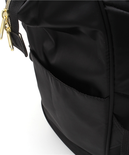 LBC(エルビーシー)の「【anello】 アネロ 高密度ナイロン風口金リュック (バックパック/リュック・レディース・ネイビー/ベージュ/ブラック/オリーブ・ONE SIZE)」の6枚目の写真