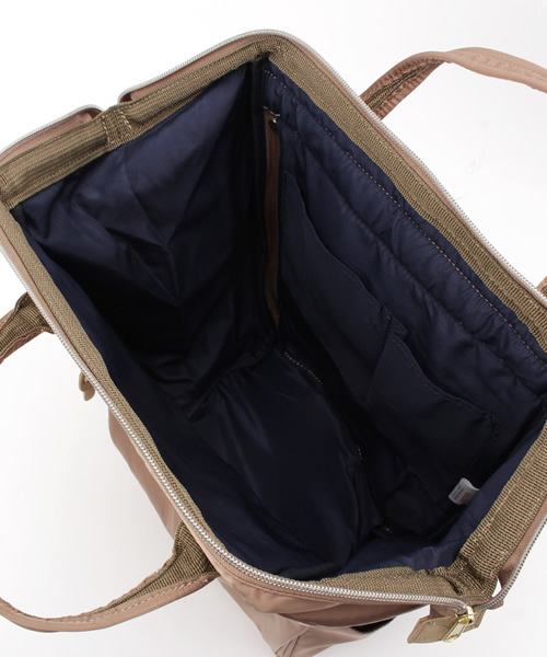 LBC(エルビーシー)の「【anello】 アネロ 高密度ナイロン風口金リュック (バックパック/リュック・レディース・ネイビー/ベージュ/ブラック/オリーブ・ONE SIZE)」の10枚目の写真