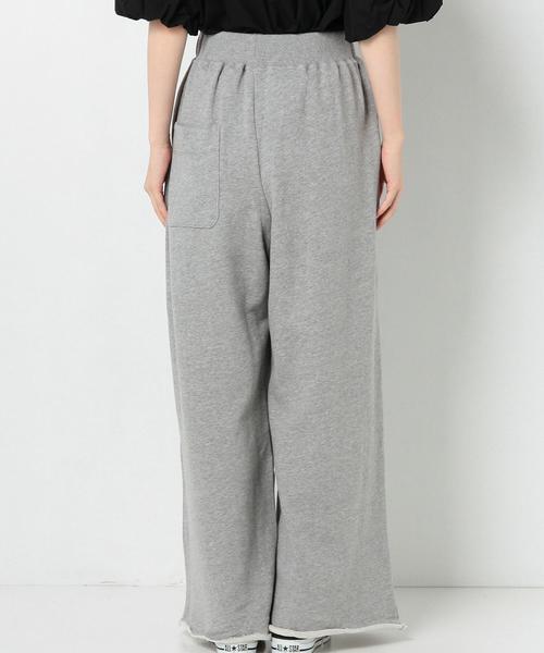 Another Edition（アナザーエディション）の「スウェットワイドパンツ/AEBC　SWEAT WIDE PT◆（その他パンツ・レディース・ライトグレー/レッド/オフホワイト/イエロー・FREE）」の6枚目の写真