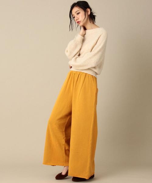 Another Edition（アナザーエディション）の「スウェットワイドパンツ/AEBC　SWEAT WIDE PT◆（その他パンツ・レディース・ライトグレー/レッド/オフホワイト/イエロー・FREE）」の10枚目の写真