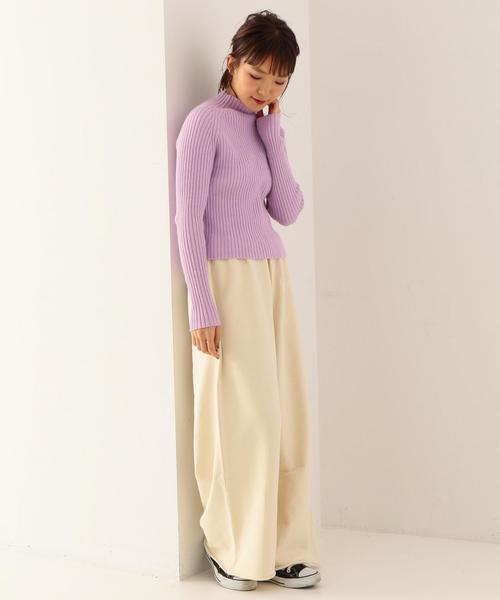 Another Edition（アナザーエディション）の「スウェットワイドパンツ/AEBC　SWEAT WIDE PT◆（その他パンツ・レディース・ライトグレー/レッド/オフホワイト/イエロー・FREE）」の13枚目の写真