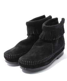 こども ビームス | △MINNETONKA / フリンジ付きショートブーツ (14.5～22cm)(ブーツ)