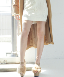 MICOAMERI | ファーサンダル(サンダル)