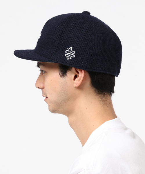 ALDIES（アールディーズ）の「Knit A Cap ニットAキャップ（キャップ・メンズ・ベージュ/ネイビー/グリーン/グレー・MEDIUM/SMALL）」の7枚目の写真