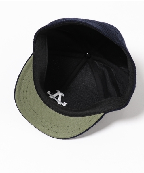 ALDIES（アールディーズ）の「Knit A Cap ニットAキャップ（キャップ・メンズ・ベージュ/ネイビー/グリーン/グレー・MEDIUM/SMALL）」の11枚目の写真