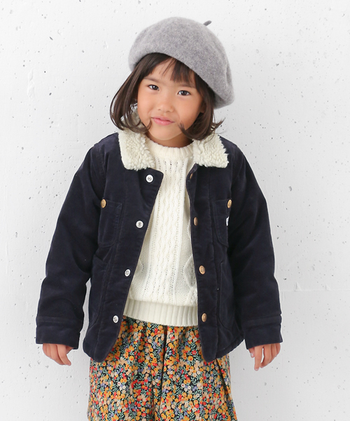 Lee（リー）の「Lee×DOORS-natural- BOA COVERALL（その他アウター・キッズ・ベージュ/ネイビー/ライトブルー・100/120/130/110）」の3枚目の写真