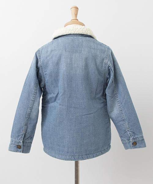 Lee（リー）の「Lee×DOORS-natural- BOA COVERALL（その他アウター・キッズ・ベージュ/ネイビー/ライトブルー・100/120/130/110）」の4枚目の写真