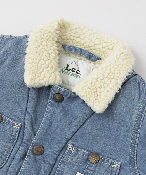Lee（リー）の「Lee×DOORS-natural- BOA COVERALL（その他アウター・キッズ・ベージュ/ネイビー/ライトブルー・100/120/130/110）」の5枚目の写真