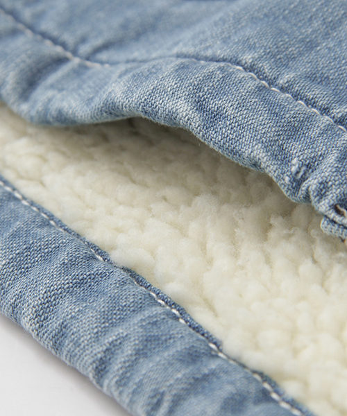 Lee（リー）の「Lee×DOORS-natural- BOA COVERALL（その他アウター・キッズ・ベージュ/ネイビー/ライトブルー・100/120/130/110）」の18枚目の写真