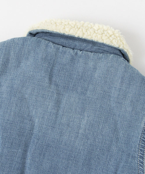 Lee（リー）の「Lee×DOORS-natural- BOA COVERALL（その他アウター・キッズ・ベージュ/ネイビー/ライトブルー・100/120/130/110）」の19枚目の写真