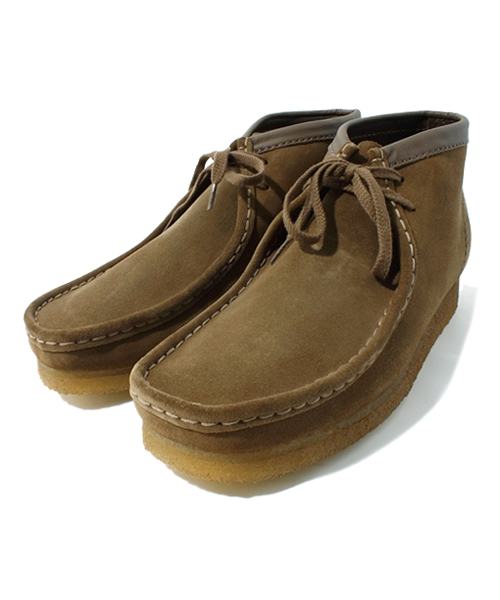 Clarks（クラークス）の「◎Clarks / WALLABEE（ブーツ・メンズ・ブラック/ベージュ/ダークグリーン/ライトブラウン・7/7.5/8/8.5/9）」の2枚目の写真