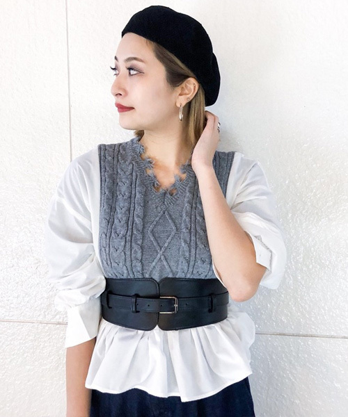 Narcissus(ナルシス)の「【cheap!!by vaNite】コルセットベルト(ベルト・レディース・ブラウン/ブラック・FREE)」の20枚目の写真