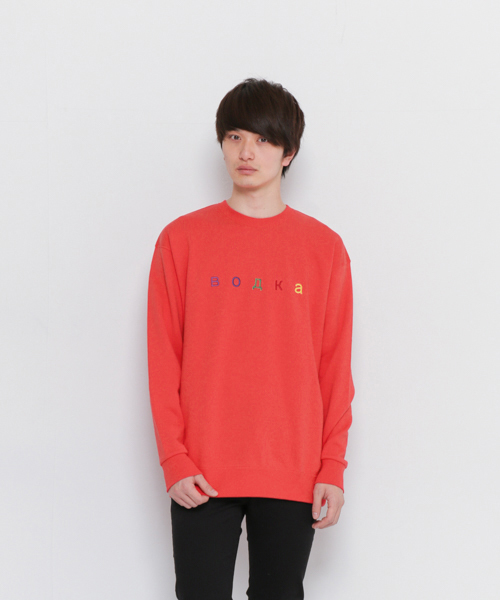 SENSE OF PLACE by URBAN RESEARCH(センスオブプレイスバイアーバンリサーチ)の「カラフルロゴビッグスウェットシャツ(スウェット・メンズ・ホワイト/レッド・FREE)」の2枚目の写真