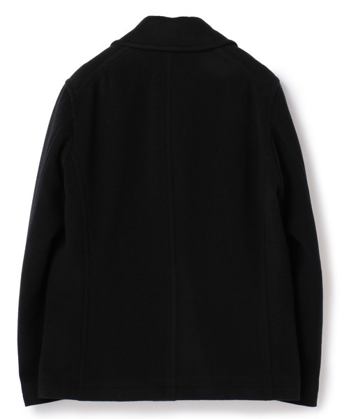 ESSENTIAL GARMENT MEN'S BIGI（エッセンシャルガーメントメンズビギ）の「ウールメルトンジャケット/イタリアンファブリック（ピーコート・メンズ・グレー/ネイビー/キャメル・S/L/M/SS）」の7枚目の写真