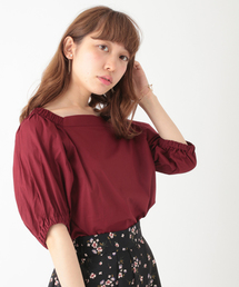 earth music&ecology | ・ボリュームスリーブプルオーバー(シャツ/ブラウス)