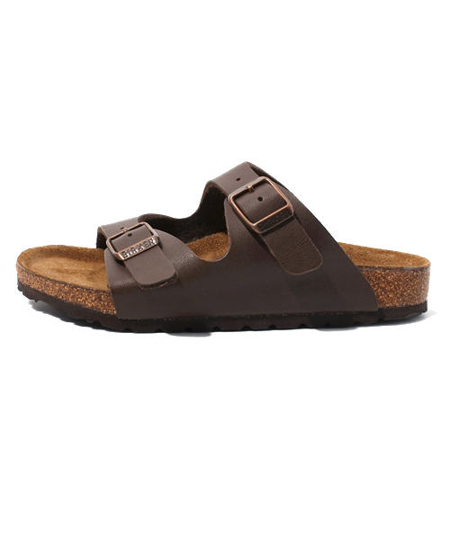 BIRKENSTOCK（ビルケンシュトック）の「【15cm～22cmまで対応】【キッズ】NEVADA BF Brown（KIDS）（サンダル・キッズ・ブラウン・32/33/34/24/25/26/27/28/29/30/31）」の2枚目の写真
