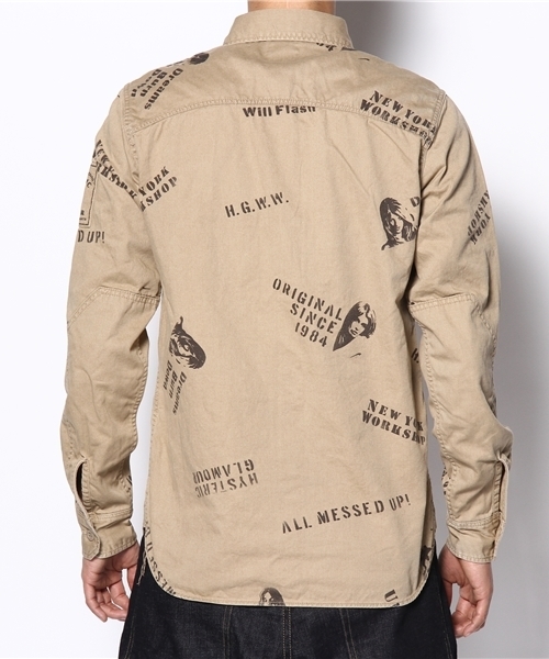 HYSTERIC GLAMOUR（ヒステリックグラマー）の「STENCIL BOP総柄