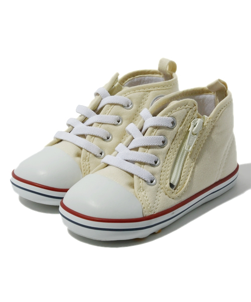 CONVERSE（コンバース）の「BABY ALL STAR RZ/ベビー オールスター RZ（スニーカー・キッズ・ホワイト/ブラック/レッド・12cm/12.5cm/13cm/13.5㎝/14cm/14.5㎝/15cm）」の2枚目の写真