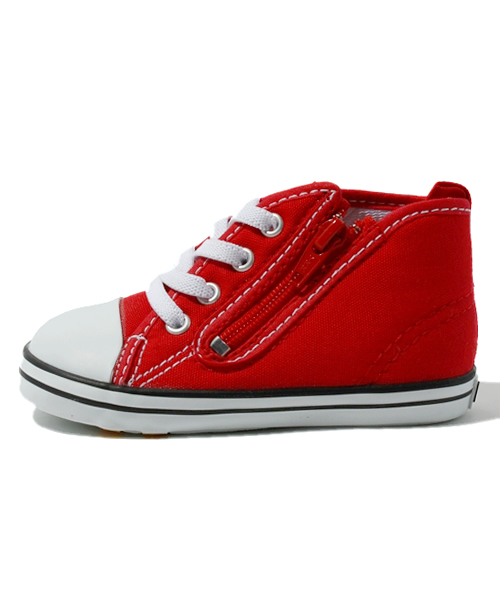 CONVERSE（コンバース）の「BABY ALL STAR RZ/ベビー オールスター RZ（スニーカー・キッズ・ホワイト/ブラック/レッド・12cm/12.5cm/13cm/13.5㎝/14cm/14.5㎝/15cm）」の4枚目の写真