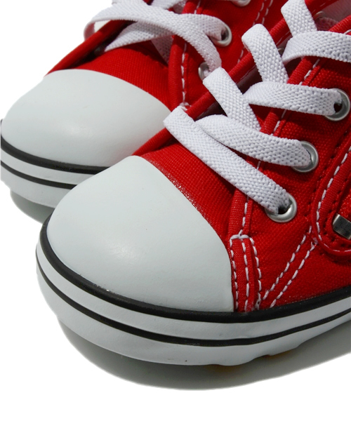 CONVERSE（コンバース）の「BABY ALL STAR RZ/ベビー オールスター RZ（スニーカー・キッズ・ホワイト/ブラック/レッド・12cm/12.5cm/13cm/13.5㎝/14cm/14.5㎝/15cm）」の8枚目の写真