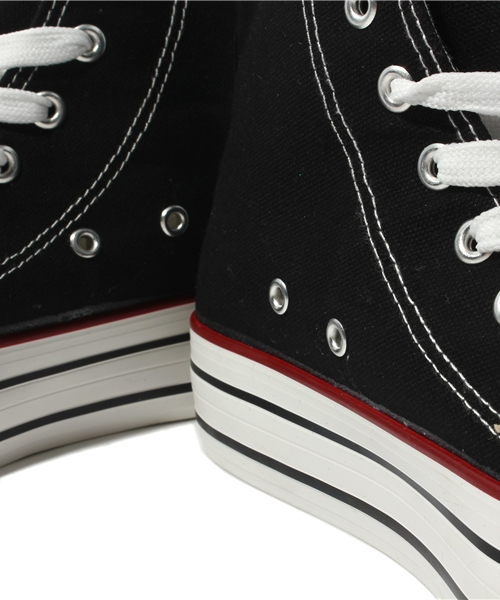 WEGO(ウィゴー)の「厚底スニーカー(スニーカー・レディース・ホワイト/ブラック・23.5/24.5)」の8枚目の写真