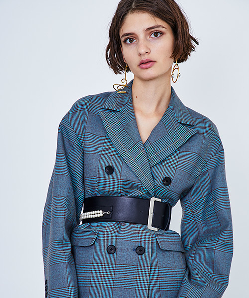 UNITED TOKYO（ユナイテッドトウキョウ）の「パールベルト（ベルト・レディース・ブラック・FREE）」の2枚目の写真