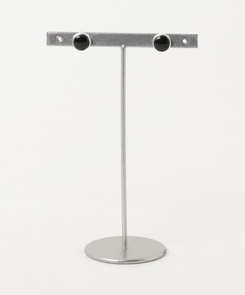 TONE SELECT GOODS（トーンセレクトグッズ）の「【925 SILVER ACC】ラウンドストーンピアスSV925(OG)（ピアス（両耳用）・レディース・ブルー系その他/その他/ブルー系その他2/レッド/ブラック/その他1/ブルー・FREE）」の7枚目の写真