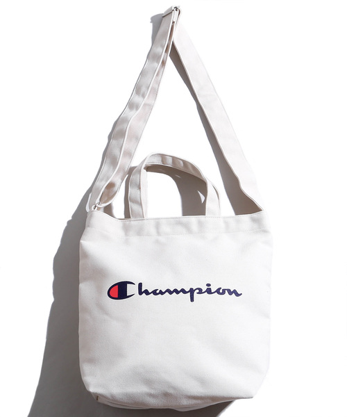 Champion（チャンピオン）の「∴WEGO/Champion 別注2WAYショルダーバッグ（ショルダーバッグ・メンズ・ホワイト/ピンク/マスタード/グリーン/ブラック/レッド・FREE）」の10枚目の写真