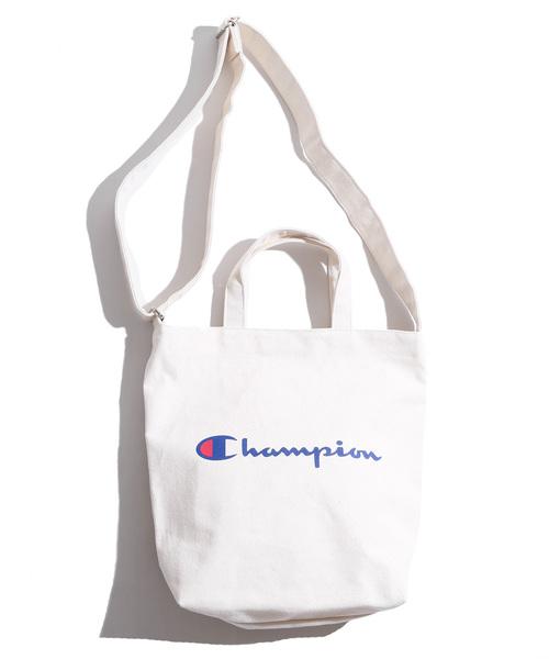 Champion（チャンピオン）の「∴WEGO/Champion 別注2WAYショルダーバッグ（ショルダーバッグ・メンズ・ホワイト/ピンク/マスタード/グリーン/ブラック/レッド・FREE）」の22枚目の写真