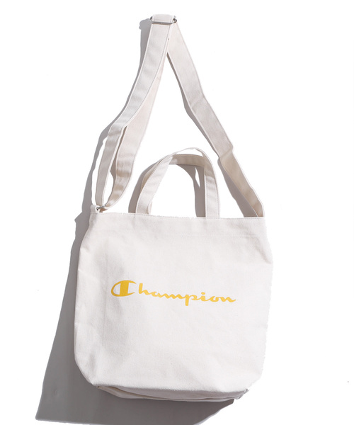 Champion（チャンピオン）の「∴WEGO/Champion 別注2WAYショルダーバッグ（ショルダーバッグ・メンズ・ホワイト/ピンク/マスタード/グリーン/ブラック/レッド・FREE）」の19枚目の写真