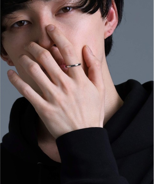 LION HEART（ライオンハート）の「【限定展開】“LH-1”ファーストリング/サージカルステンレス（金属アレルギー対応）【LION HEART / ライオンハート】（リング・メンズ・シルバー・#13/#21/#17/#19/#9/#11/#15）」の4枚目の写真