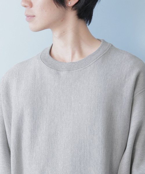 Champion(チャンピオン)の「【champion】チャンピオン 12oz リバースウィーブクルーネックスウェット トレーナー(スウェット・メンズ・ブラック/ダークグリーン/ネイビー/グレー/ワイン・M/L/XL)」の15枚目の写真