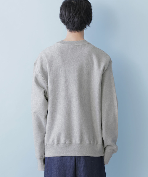 Champion(チャンピオン)の「【champion】チャンピオン 12oz リバースウィーブクルーネックスウェット トレーナー(スウェット・メンズ・ブラック/ダークグリーン/ネイビー/グレー/ワイン・M/L/XL)」の11枚目の写真