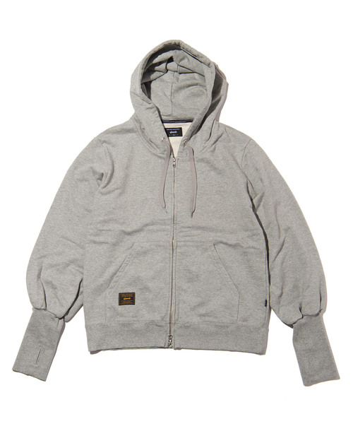glamb（グラム）の「Viola zip hoodie / ヴィオラジップフーディ（パーカー・メンズ・イエロー/グレー/ブラック・3/4/1/2/0）」の4枚目の写真