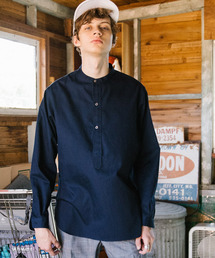 LIDNM | LIDNM リドム / バンドカラーOXシャツ / L18AW-183(シャツ/ブラウス)