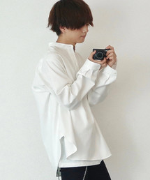 LIDNM | LIDNM リドム / バンドカラーOXシャツ / L18AW-183(シャツ/ブラウス)