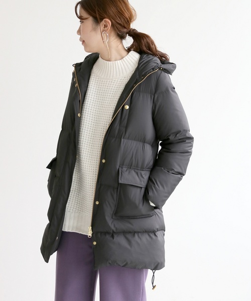 セール】フードロングダウンコート◇（ダウンジャケット/コート