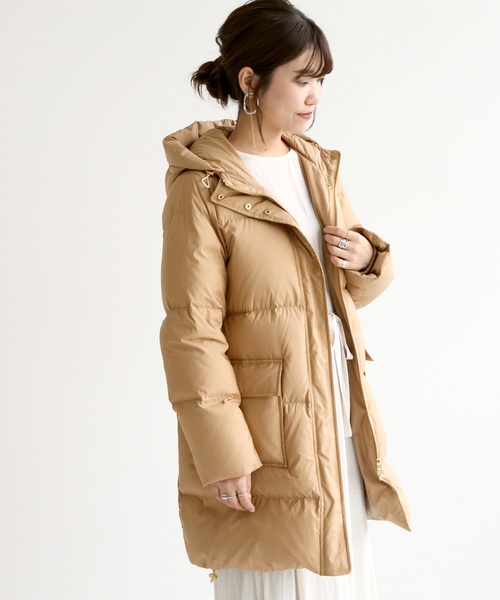 イエナロングダウンコート