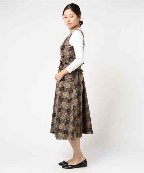axes femme（アクシーズファム）の「タータンチェックワンピース