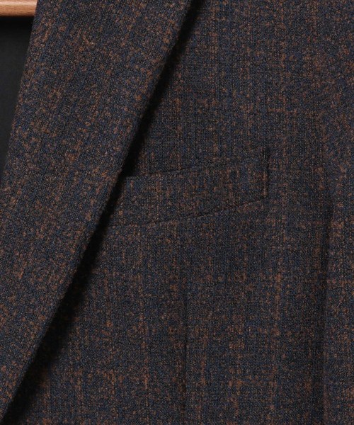 WILD LIFE TAILOR Adam et Rope'（ワイルドテーラーアダムエロペ　）の「【Wild Life Tailor】フランネーラジャケット（テーラードジャケット・メンズ・ダークブラウン・M）」の9枚目の写真