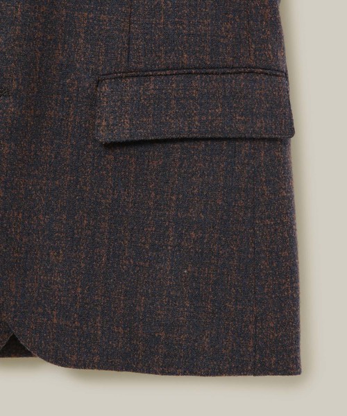 WILD LIFE TAILOR Adam et Rope'（ワイルドテーラーアダムエロペ　）の「【Wild Life Tailor】フランネーラジャケット（テーラードジャケット・メンズ・ダークブラウン・M）」の11枚目の写真