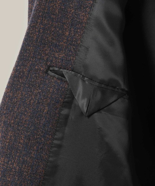 WILD LIFE TAILOR Adam et Rope'（ワイルドテーラーアダムエロペ　）の「【Wild Life Tailor】フランネーラジャケット（テーラードジャケット・メンズ・ダークブラウン・M）」の13枚目の写真