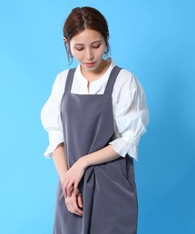 「KELEN / ケレン」 ペプラムスキッパーブラウス"Dear"
