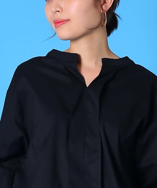 Kelen(ケレン)の「「KELEN / ケレン」 ペプラムスキッパーブラウス"Dear"(シャツ/ブラウス・レディース・ピンクベージュ/ブラック/オフホワイト/サックスブルー・M/S)」の11枚目の写真