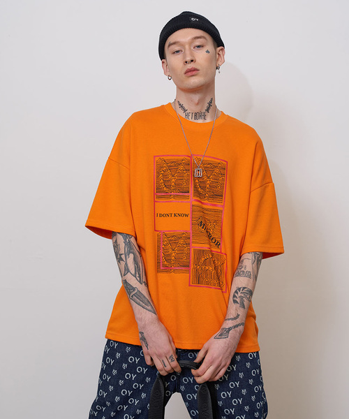 OY（オーワイ）の「フレイム半袖Tシャツ/カットソー（Tシャツ 