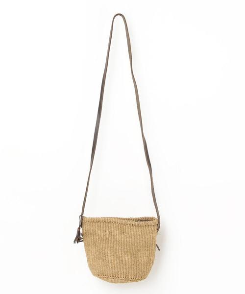 coen（コーエン）の「サイザルミニショルダーバッグ（ショルダーバッグ・レディース・ライム/ダークブラウン/ベージュ・FREE）」の7枚目の写真