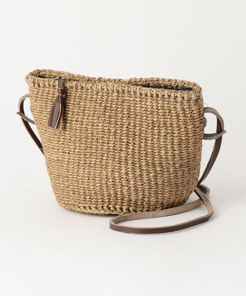 coen（コーエン）の「サイザルミニショルダーバッグ（ショルダーバッグ・レディース・ライム/ダークブラウン/ベージュ・FREE）」の15枚目の写真
